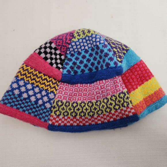 Solmate Socks Mulitcolor Cotton Knit Colorful Beanie OS - Picture 1 of 5